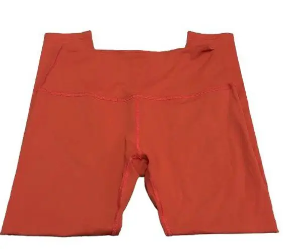 Beyond Yoga Sportflex High Waisted 7/8 Yoga Leggings Size Medium Scarlet Sun
