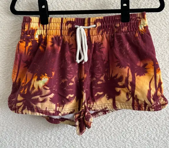 Urban Outfitters Out From Under  Women’s Ellie‎ Pam Tree Print Shorts Size Medium thumbnail 1