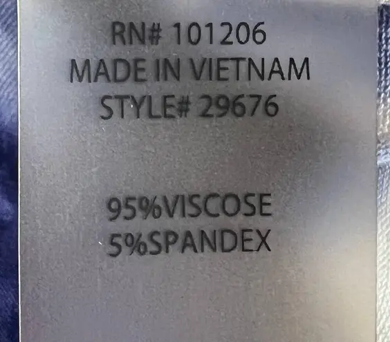 Soft Surroundings Trina Tie Dye Poncho Blue White LXL Handkerchief Lightweight