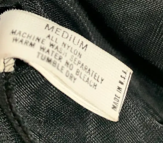 Vintage Shadow Line Chiffon Peignoir Lingerie Gown Size Medium