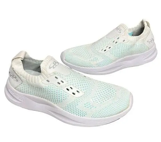 Boombah Sneakers Womens 6 White Mesh Knit Running Walking Athletic Casual Shoes