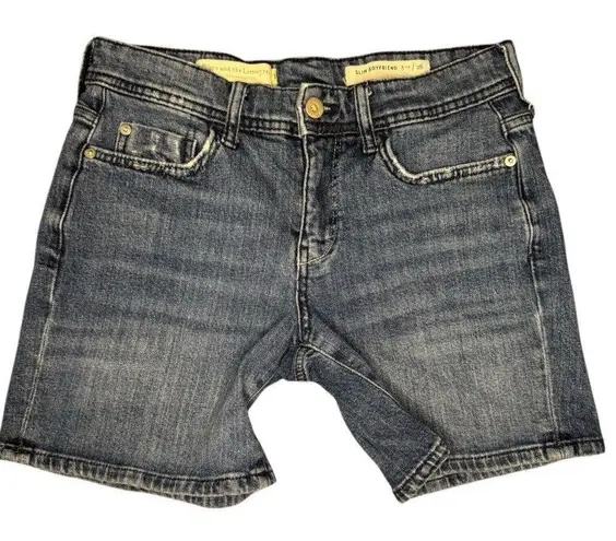 Pilcro and the Letterpress Anthropologie Slim Boyfriend Denim Shorts