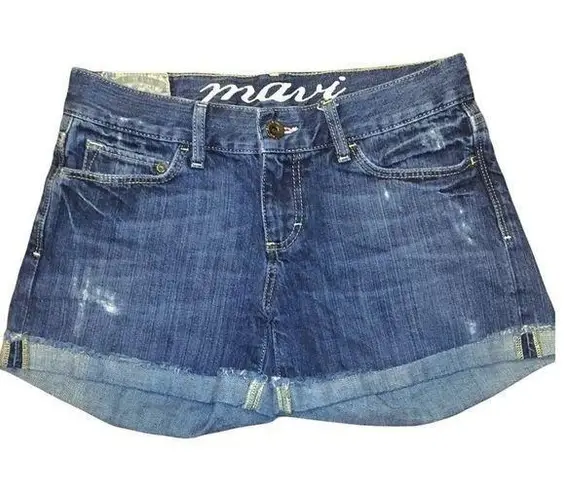 Mavi Vanna Denim Jean Distressed Shorts Women’s Size 27
