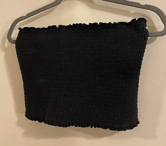 Hollister Tube Top Black Size L 14 44 Off Retail From Emily