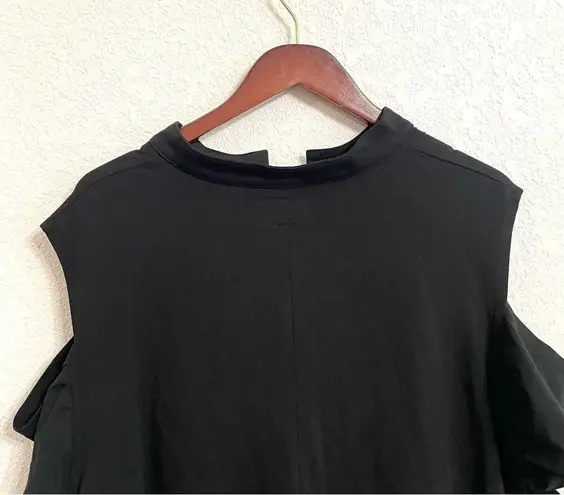 Royal Bones Hot Topic Womens Shirt Black Short Sleeve Cold Shoulder Plus Size 5X