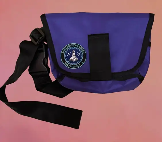 Space Age Technologies Purple & Black Hip Sack / Fanny Pack w/ Adjustable Strap