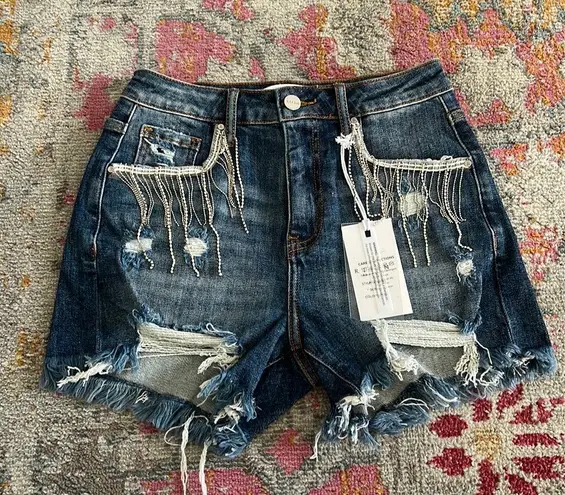 Risen Jean Shorts