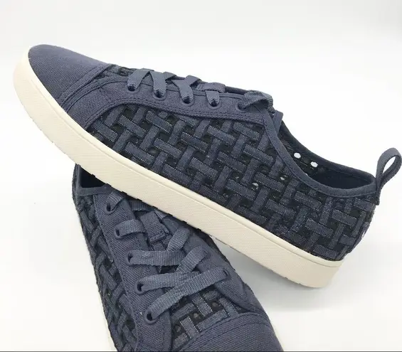 UGG Koolaburra Kellen Low Lace Denim Sneakers Blue Size 9.5