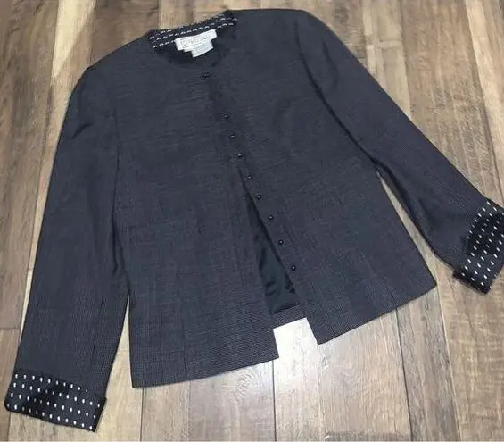 Carlisle Silk Pearl Blazer 8 600$ formal evening boho y2k party classic preppy