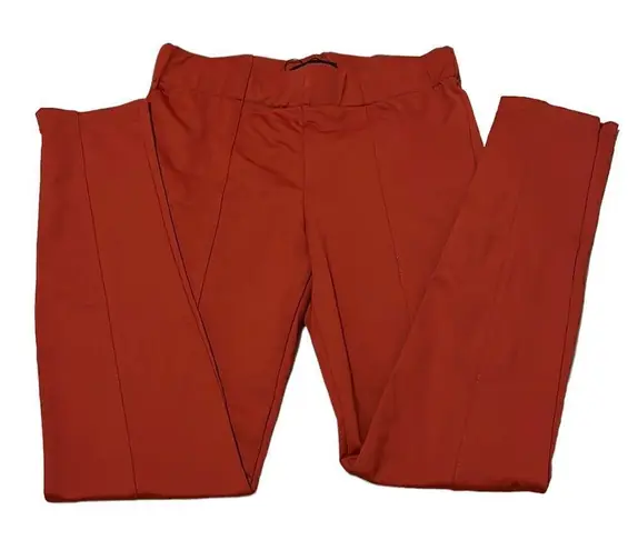 Sanctuary NWT  rust colored elastic waist ankle zip stretchy pants/leggings