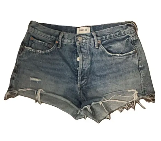 AGOLDE High Rise Denim Shorts