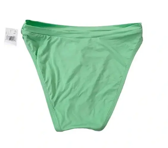 Becca Color Code High Waist Bikini Bottom Mint Julep Green Size S NWT