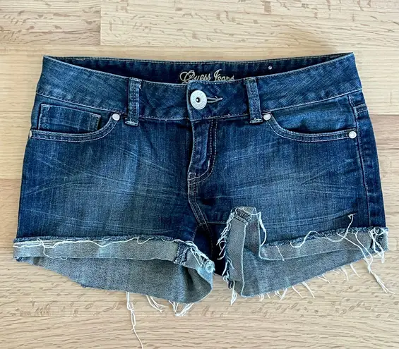 Guess womens blue jean Shorts