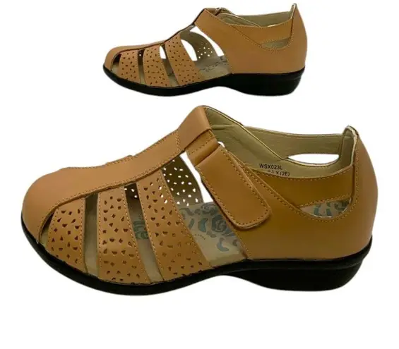 Propet April Sandal Oyster US Women's 6.5 X(2E) Tan