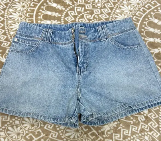 Classic Blue Jean Shorts with Comfortable Fit Size 30
