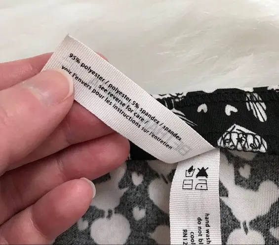 Bethany Mota 5/$25 bird and heart skirt size XS