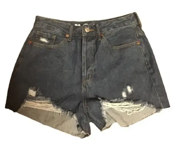 Song mom jean shorts Blue Size undefined
