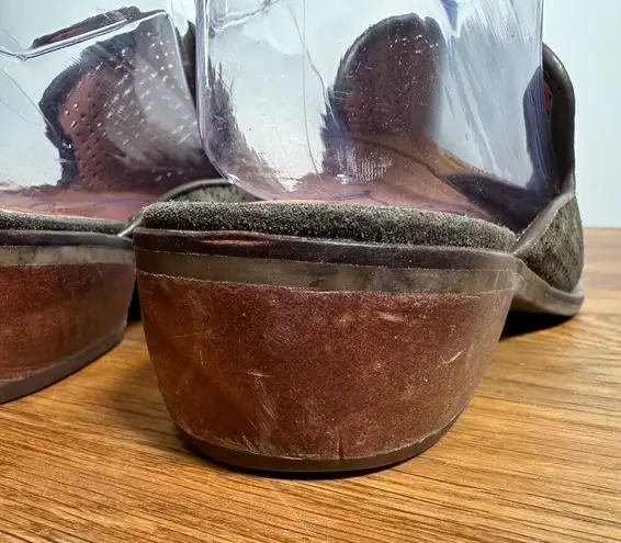 Latigo Ilka2 Suede Mule Slip On Shoes Women's 8M 1.5" Heel