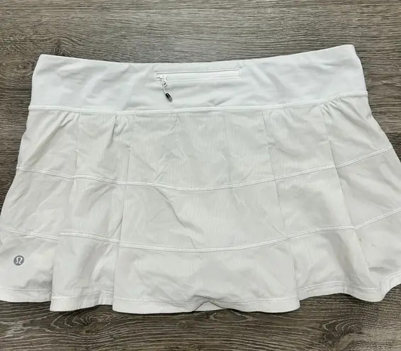 Lululemon Pace Rival Skirt White