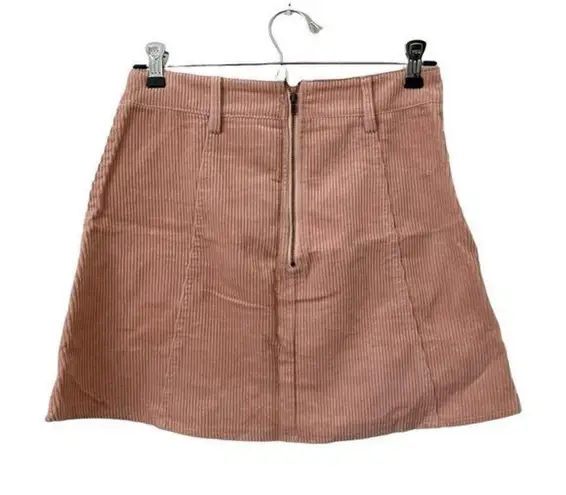 One Way  Corduroy Style‎ Mini Skirt in Pink