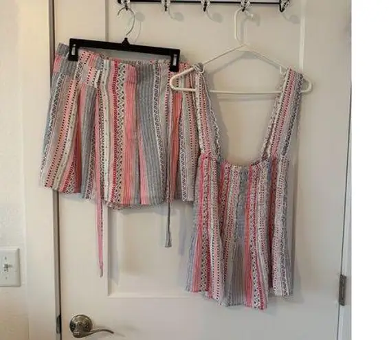 NWT 2 piece set Blue Size M