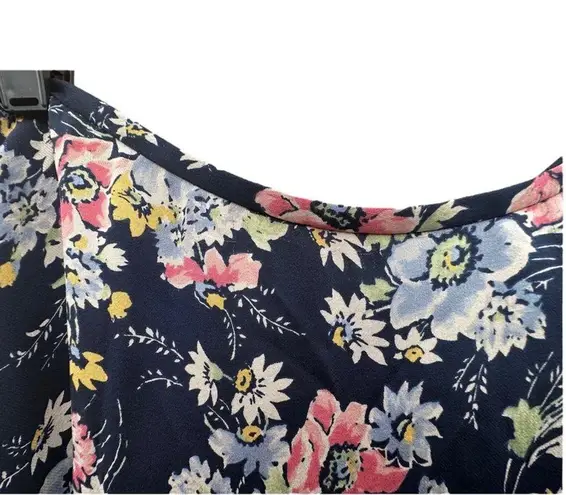 Ralph Lauren Lauren  Palm Beach Navy Floral Cottagecore Maxi Skirt NWT 10