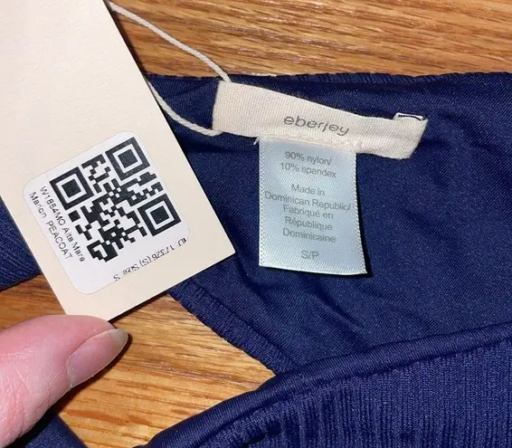 Eberjay NWT eberjey navy one shoulder swim top