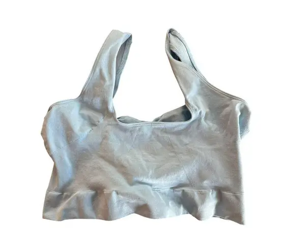 YITTY Women's Nearly Naked Shaping Midi Bra Light Blue Plus size 5X NWT New