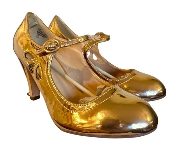 J. Adam’s NWB pixie Maryjane heels rose gold size 5.5