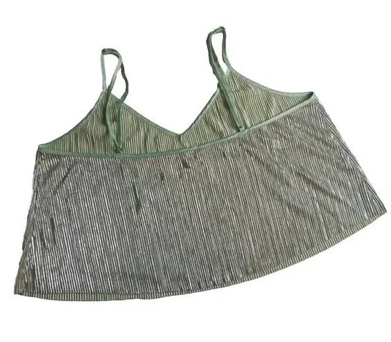 Victoria's Secret Silky Slinkie Textured Lingerie Blue Mint Green Adjustable... Size L