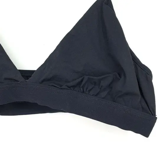 Commando  Bra Women's Size S Triangle Bralette Adjustable Straps Black