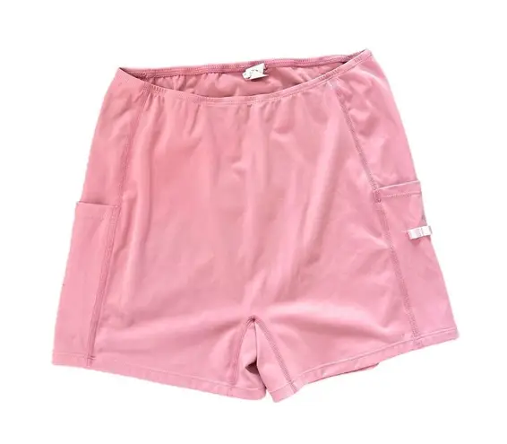 Halara  *SHORTS ONLY* Cloudful Air Pink Golf Biker Yoga Shorts Size Medium