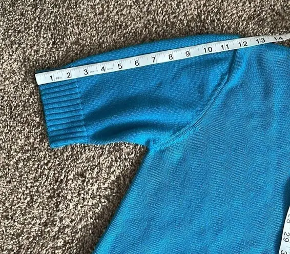 Westbound short sleeve mock neck sweater sz small