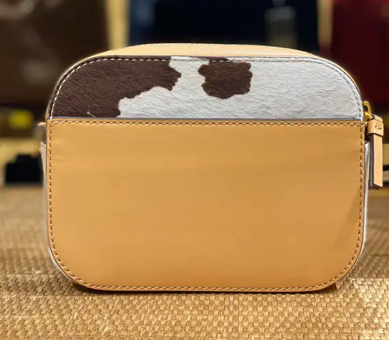Tory burch mcgraw calf hair camera bag cheap