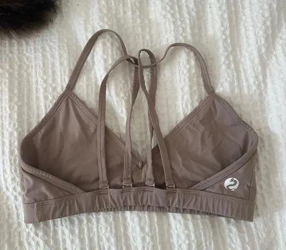 Aurola Sports Bra Tan Size M