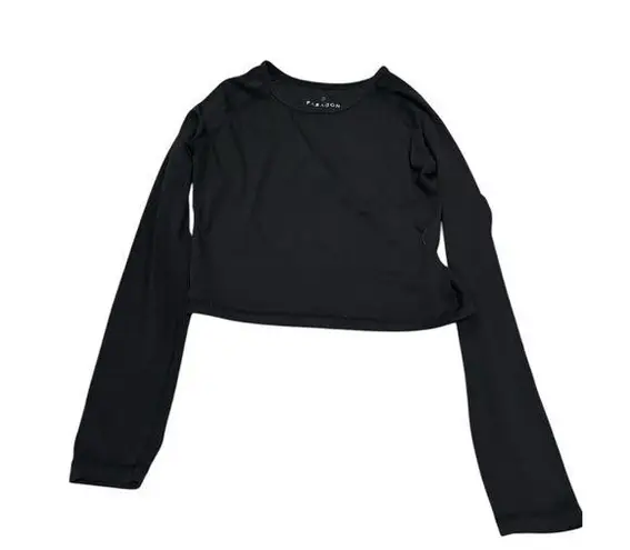 Paragon Fitwear Paragon black cropped long sleeve