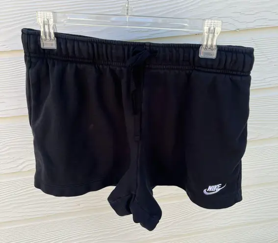 Nike Black Basic Knit Shorts