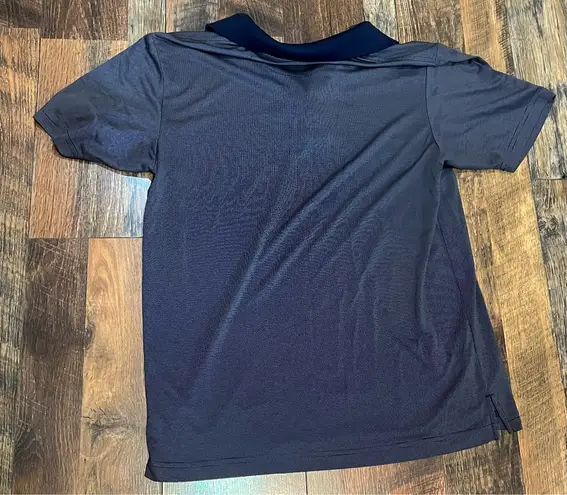 PGA Tour Men’s Navy Golf Polo Size Medium Short Sleeve For Golf Casual Wear