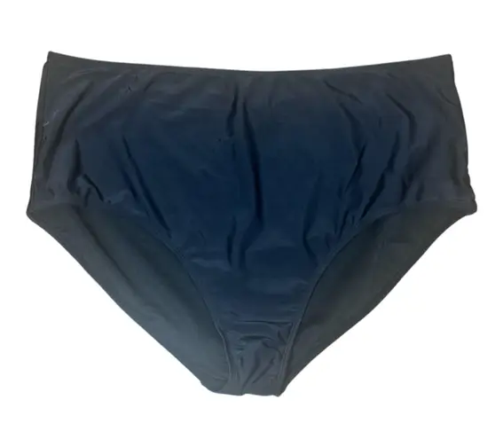 Your Best Look Black Highwaist Full Coverage Plus Size Swim Bottoms NWT