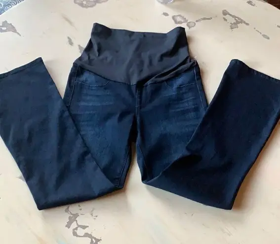 Just Black New. flare maternity jeans. 26P. NWOT