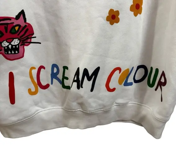 Mayfair Group The  X I Scream Colour Somebody Loves You Crewneck Sweatshirt