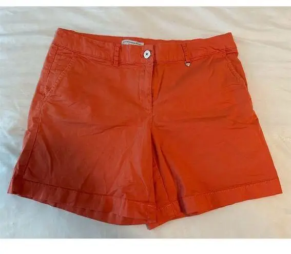 Katherine Barclay Women's Orange Casual Shorts Size 6 Summer