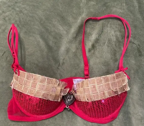 Gold cage sleeves and bra top