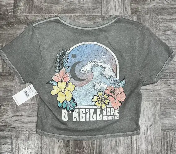 O'Neill NEW O’Neill Gray Crop Top Size Small