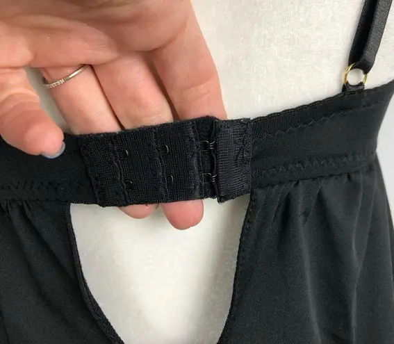 Carrie Amber Push Up Black Lace Babydoll Medium