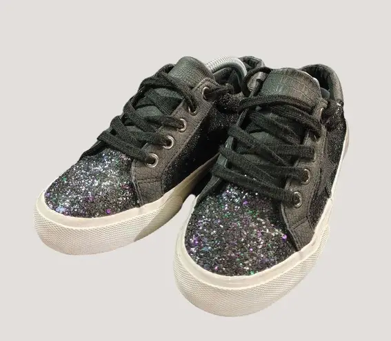Not Rated Black Size 6 Glitter Sneakers Womens