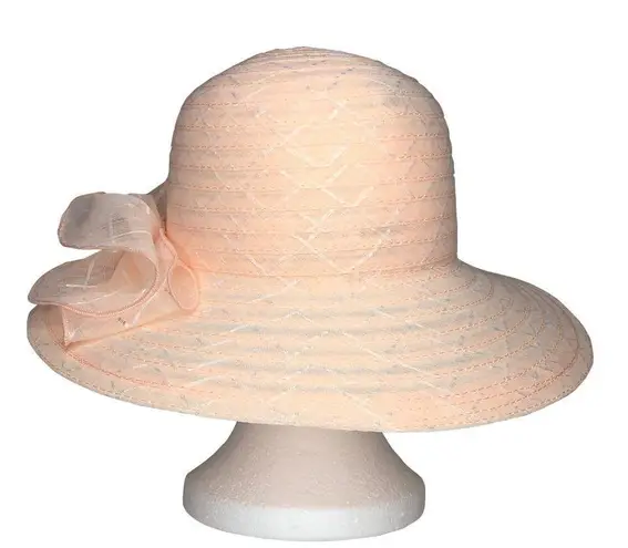 Ellen Tracy Peach Formal Hat