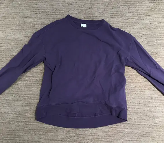 All In Motion Purple Crewneck