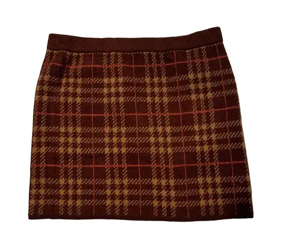 NWT, En Saison Bronte Sweater Skirt, Sz 3X Brown