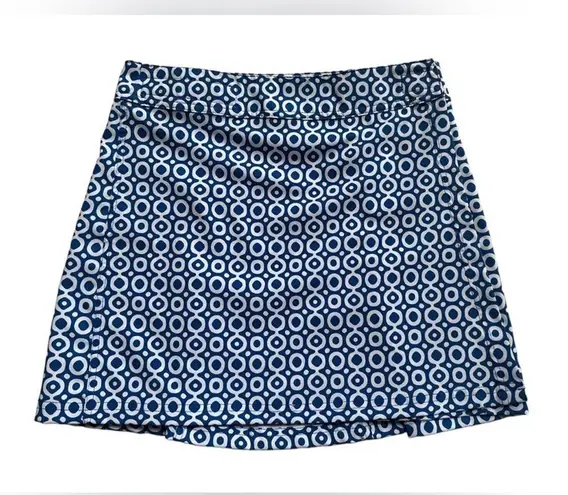 RipSkirt Hawaii Wrap Skirt Blue Dot Beach Swim Coverup Women’s Size Small Resort